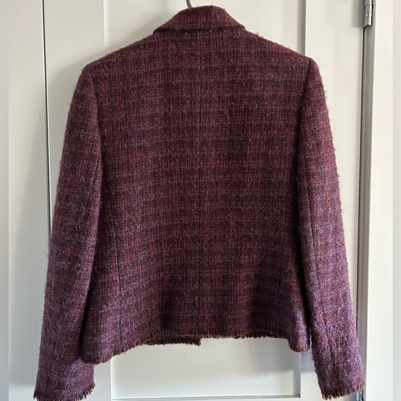 Jones New York Signature Wool&Mohair Textured Blazer - Picture 6 of 6